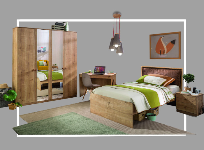 Cilek MOCHA Kinderzimmer, 4-tlg.