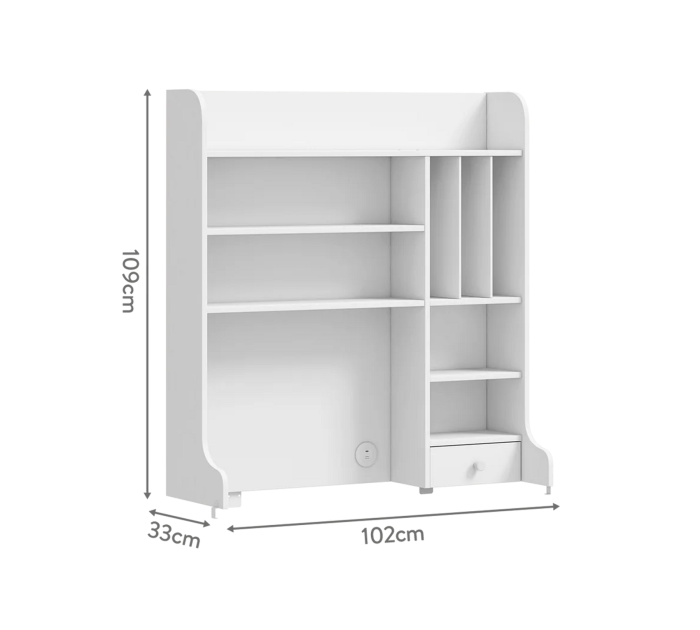 Cilek VARIA weiß Tisch-Regal