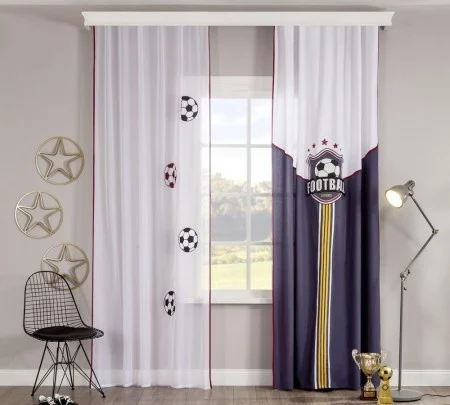 Cilek GOAL Gardine + Vorhang Set