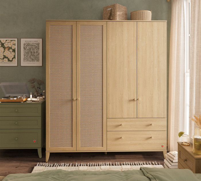 Cilek LOOF Kleiderschrank, 4-trg.