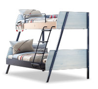 Cilek TRIO Etagenbett, 90x200-120x200 cm Cilek TRIO Etagenbett, 90x200-120x200 cm