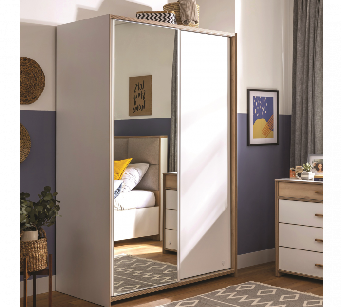 Cilek MODERA Schwebetürenschrank mit Spiegel