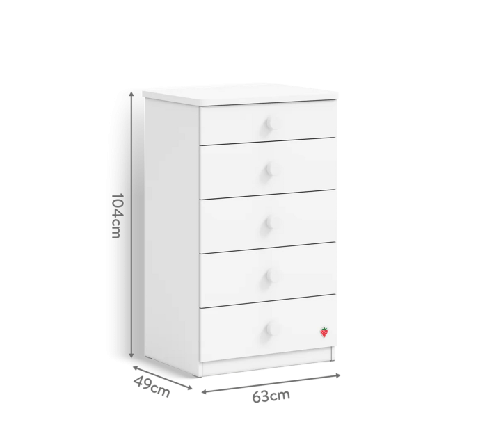 Cilek VARIA weiß Hochkommode