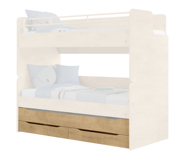 Cilek MOCHA Studio Etagenbett mit Leiter, 90x200 cm