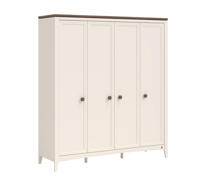 Cilek LAPEL Kleiderschrank, 4-trg.