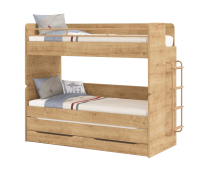 Vorschau: Cilek MOCHA Studio Etagenbett mit Leiter, 90x200 cm Vorschau: Cilek MOCHA Studio Etagenbett mit Leiter, 90x200 cm