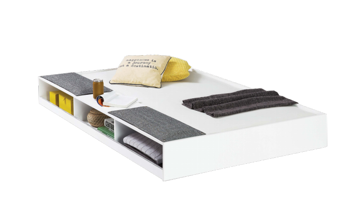 Cilek WHITE Bettkasten / Ausziehbett, 90x190 cm