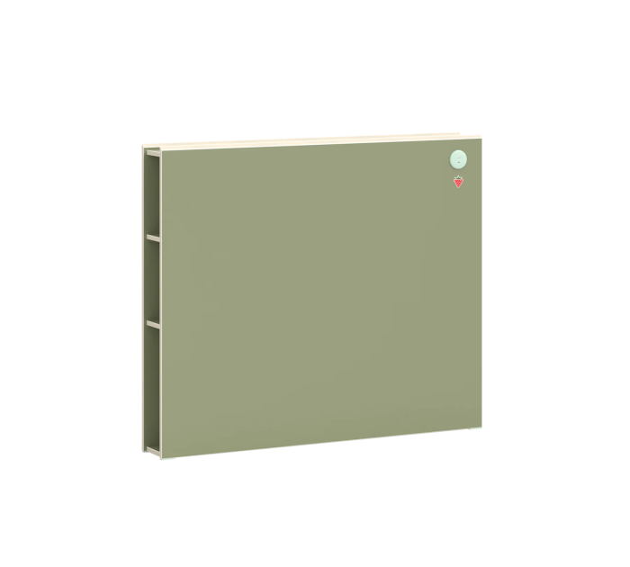 Cilek MONTES natur Kopfteil mit Regal, 120 cm